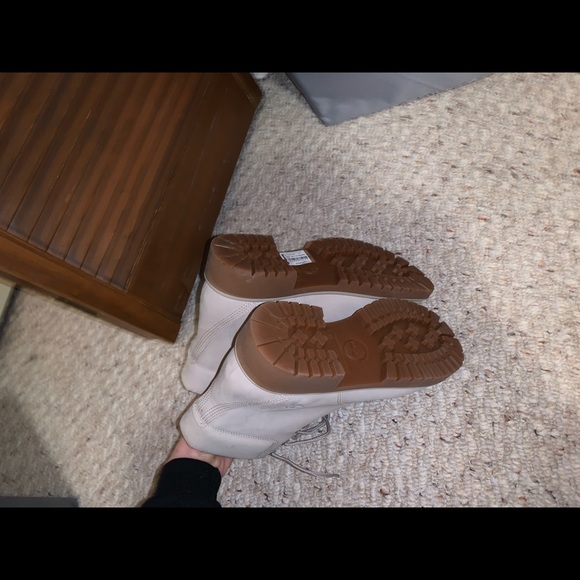 Light gray timberland boots - Picture 4 of 4